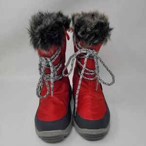 APRES by Lamo Telluride RED Girl's Snow Boots Size 13